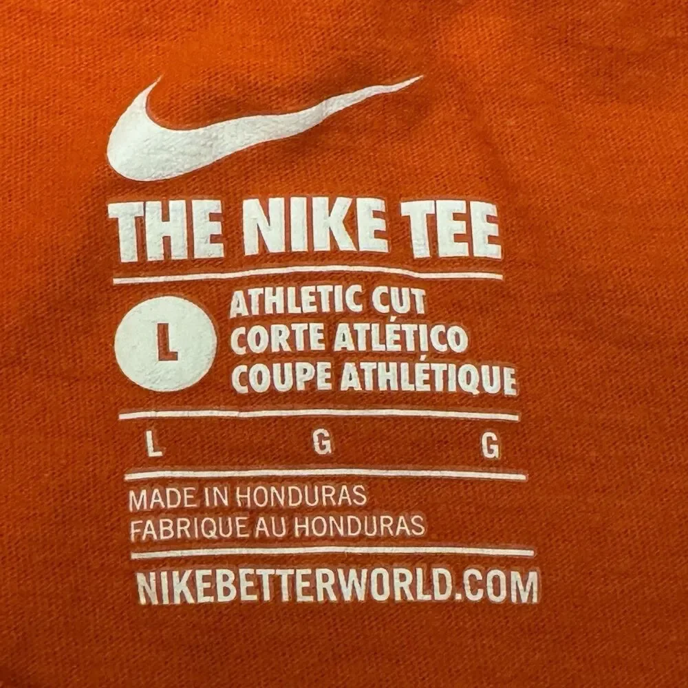 Clemson Tigers College Football Playoff T-Shirt Own The Playoff Large Orange